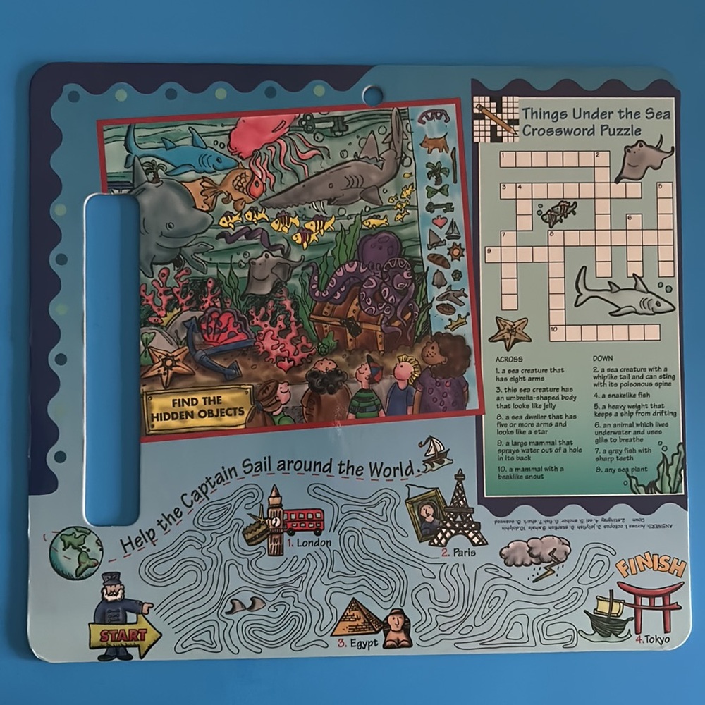 Bundle of 3 Double Sided Dry Erase - Games Learning Boards - Home School - Picture 5 of 11